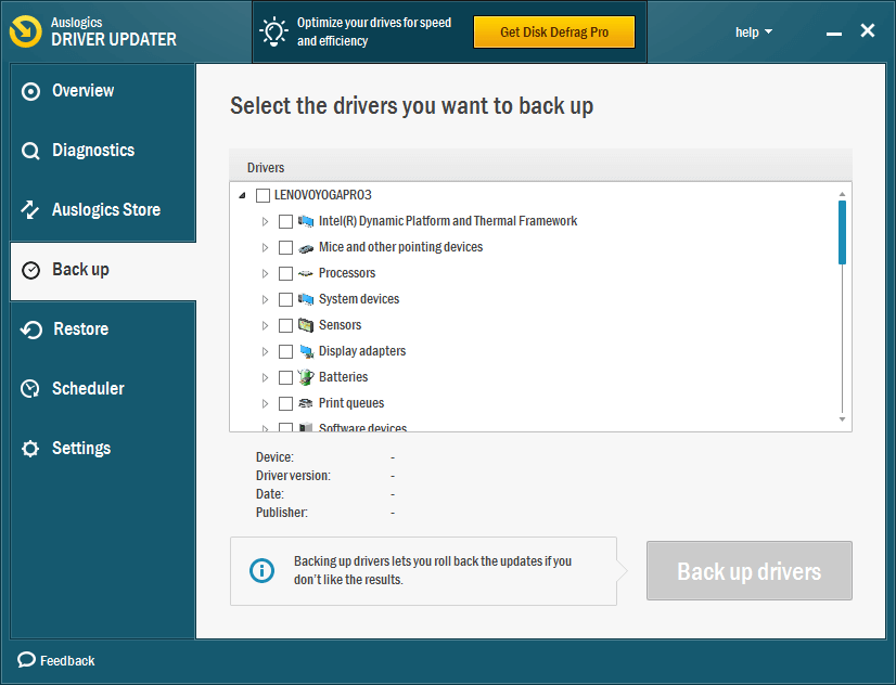 Auslogics Driver Updater - Free download and software reviews - CNET Download.com