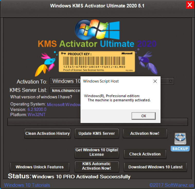 Windows KMS Activator Ultimate 2020 5.0 Full Crack