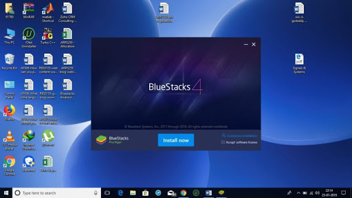 BlueStacks download from cracksole.com