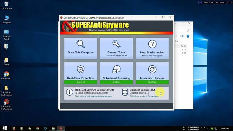 SUPERAntiSpyware Professional X v10.0.1206 Full version