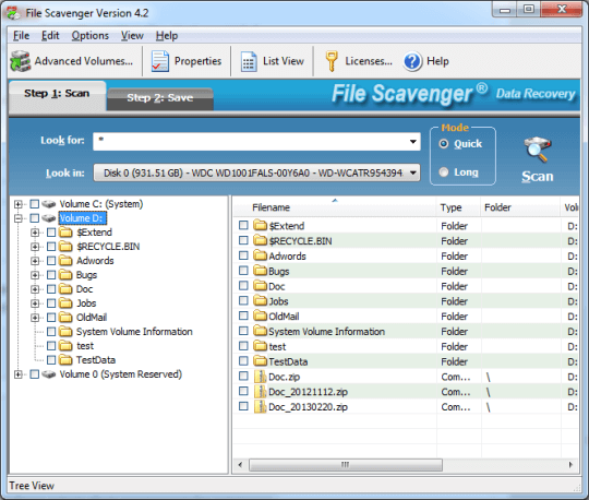 File Scavenger download from cracksole.com