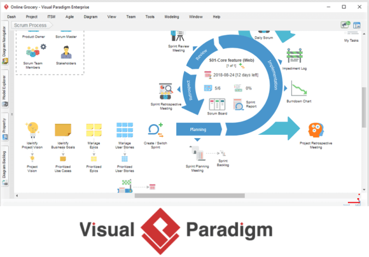 Visual Paradigm 17.4 Crack + License Key Download Latest