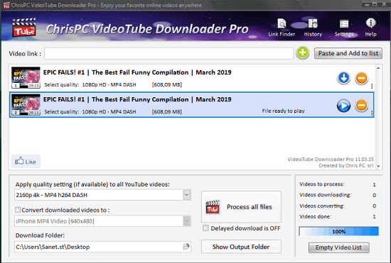 ChrisPC VideoTube Downloader Pro Crack download from cracksole.com