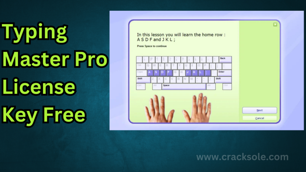 Typing Master Pro License Key Free